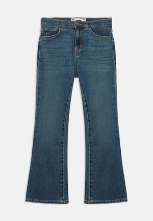 BAGGY FLARE - Jean flare - dark-blue denim