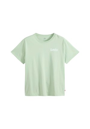 Levi's®, LSE_SS RELAXED FIT TEE BOXTAB 5IN BLACK. - T-shirt con stampa - levis records 1 crus - greens - 0400