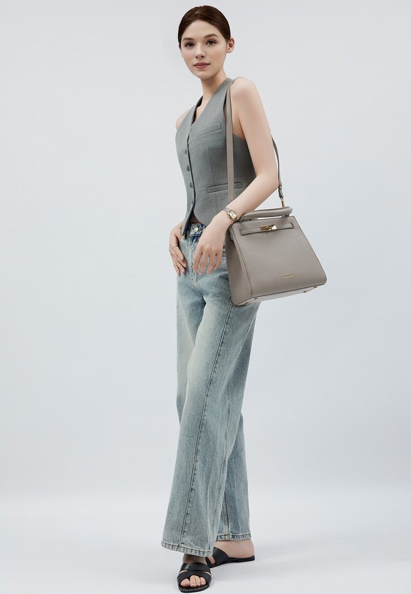 VICTORIA III - Handtasche - grau