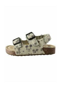 Next - REGULAR FIT - DOUBLE BUCKLE CUSHIONED FOOTBED - Beebijalatsid - neutral mickey mouse Väikepilt 1