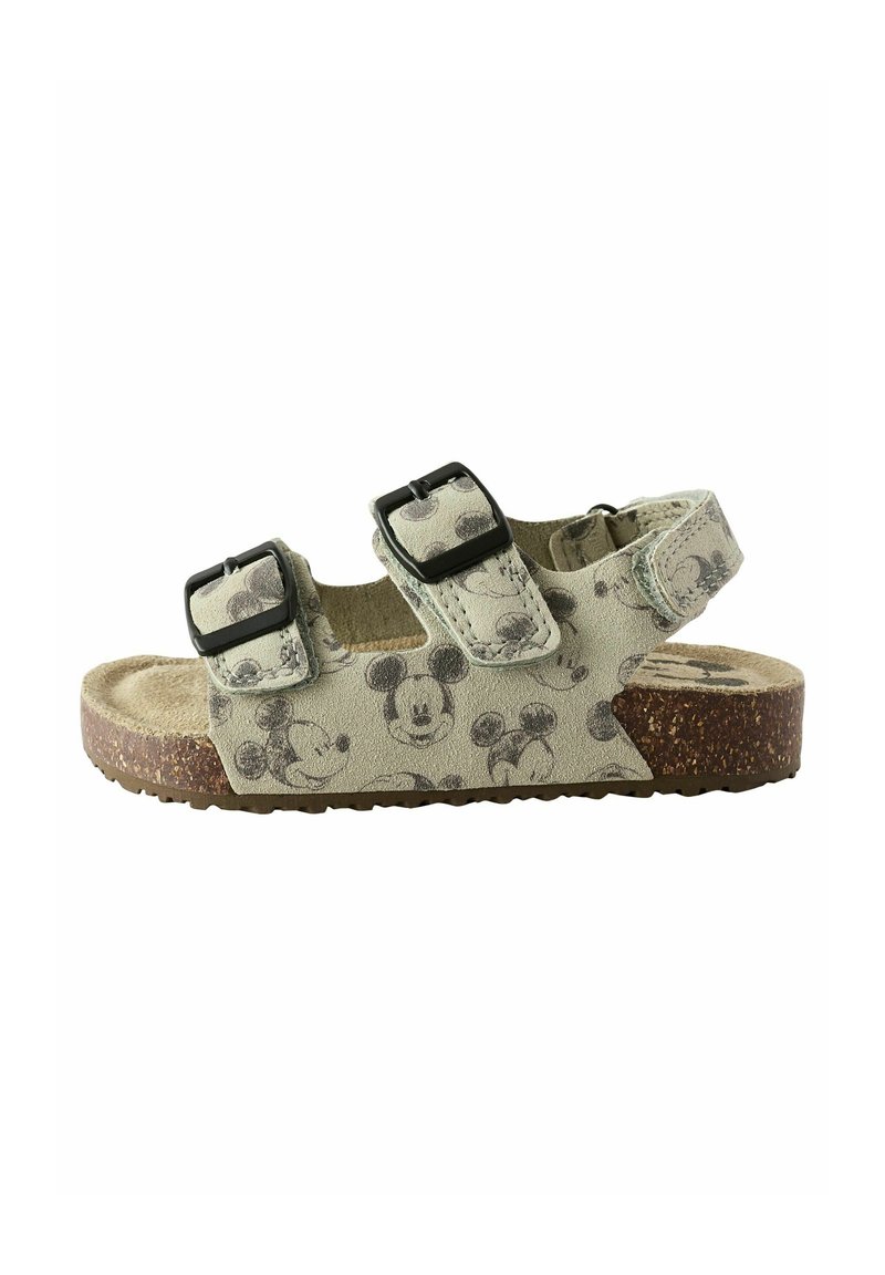 Next - REGULAR FIT - DOUBLE BUCKLE CUSHIONED FOOTBED - Beebijalatsid - neutral mickey mouse, Suurenda