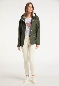 Ragwear MARGE - Regenjacke / wasserabweisende Jacke - dark olive