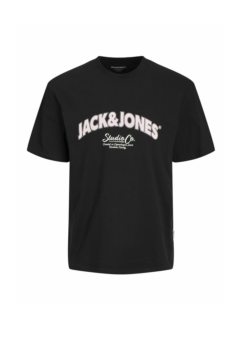 jack & jones T-shirt print zwart