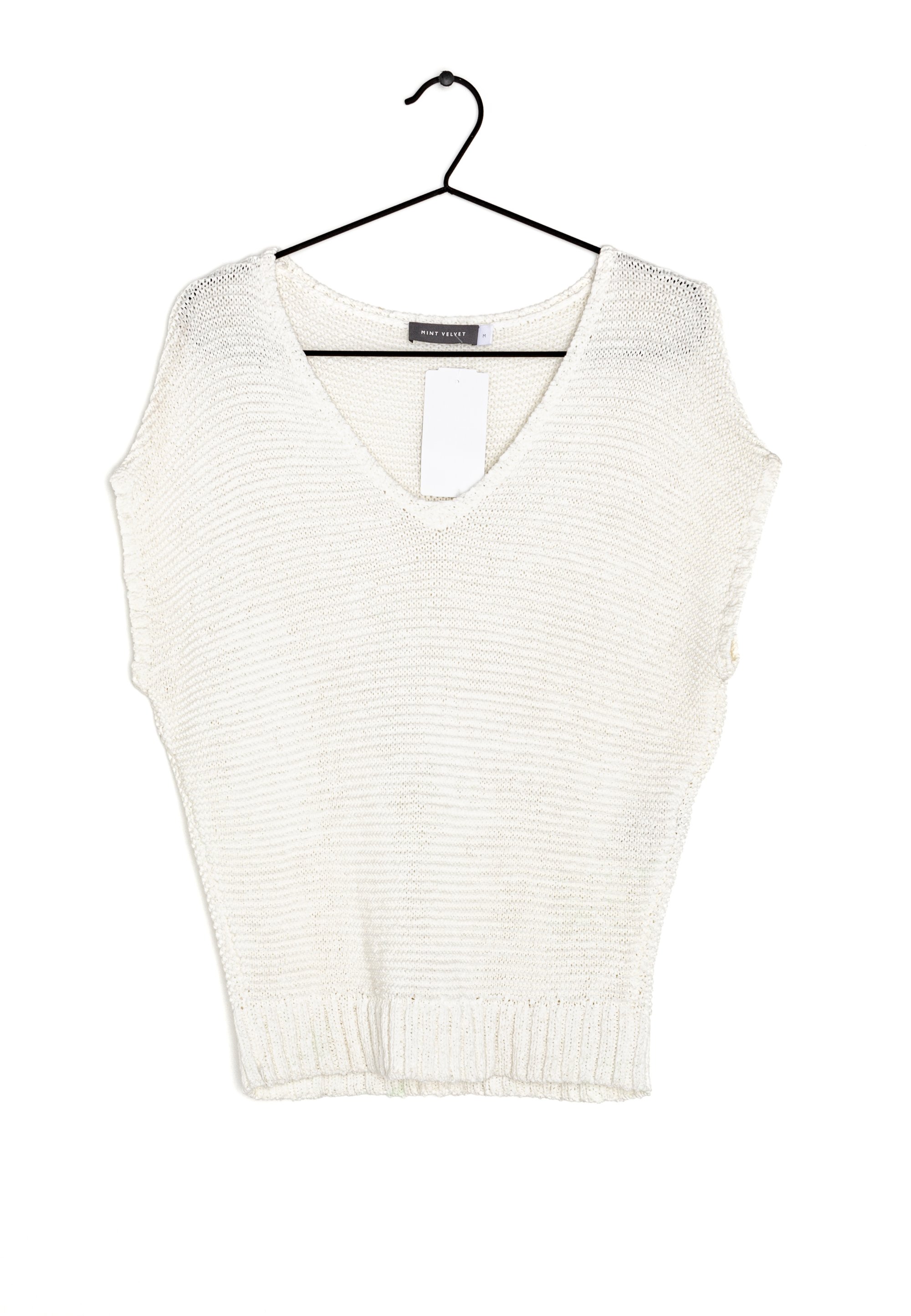 Mint Velvet Print T-shirt white (Pre-owned)