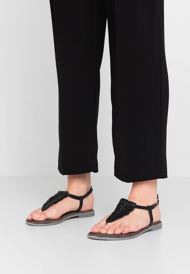 Tamaris Sandales tongs - black