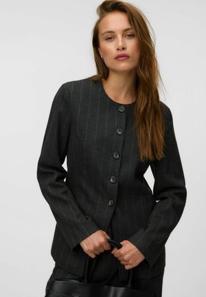 Vero Moda, BLAZER AWDEVINA BLAZER - Blazer - medium grey melange