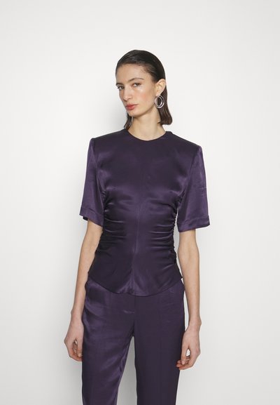 Materiel GATHERED WAIST BLOUSE - Μπλούζα - deep purple