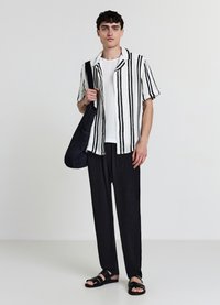 Calliope A RIGHE CROQUET - Shirt - var nero