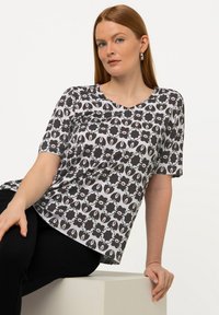 Ulla Popken Camiseta estampada - white