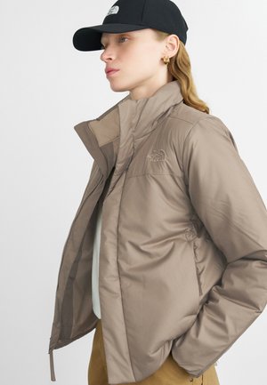 SIURANA JACKET - Téli dzseki - mocha brown/mushroom grey