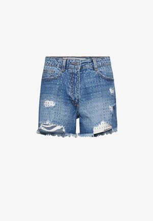 John Richmond, SILVIAN HEACH GARAP - Shorts di jeans - blue denim