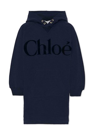 CASUAL MANICA LUNGA - Vestito casual - blue