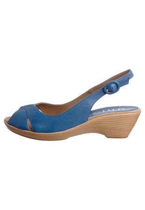 Peep toes - blue