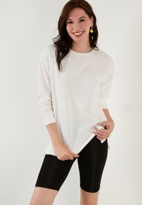 LELA CREW NECK - Felpa - ecru