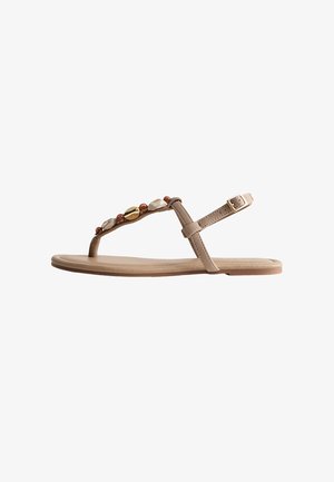 New Look, STONE EMBELLISHED STRAP SANDALS - Infradito - off white