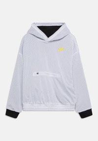 Nike Performance REVERSIBLE UNISEX - Felpa con cappuccio - black/white/yellow