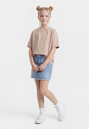 BOYFRIEND TEE 2-PACK - T-shirts basic - whitesand duskrose