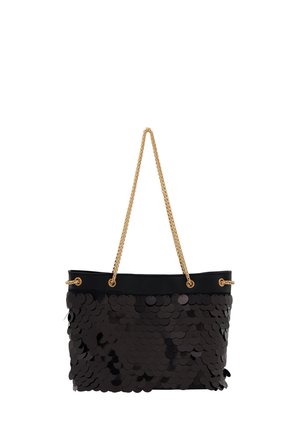 SHOULDER - Shopping bags - black