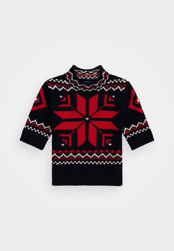 SNOWFLAKE-MOTIF WOOL-BLEND - Print T-shirt4