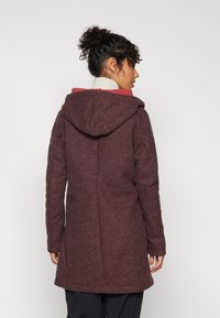 Vaude WOMEN'S TINSHAN COAT III - Jakna od flisa - dark oak