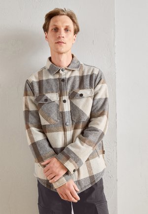 INDICODE JEANS INMUTTON - Marškiniai - grey mix