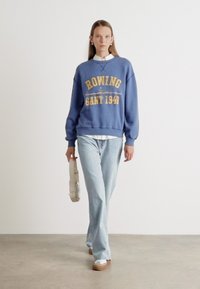 GANT GRAPHIC C-NECK - Sweatshirt - sailor navy