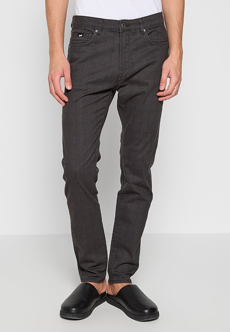 GAS Slim fit jeans donkergrijs