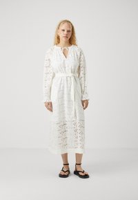 Selected Femme SLFSONORA DRESS - Dnevna haljina - snow white