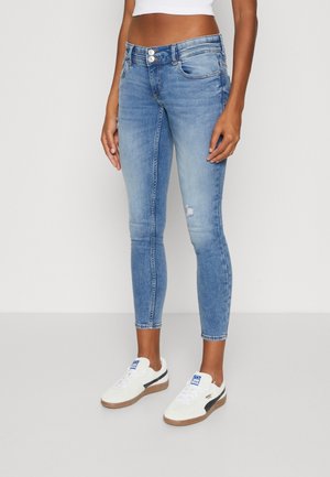 Skinny-Farkut - light-blue denim