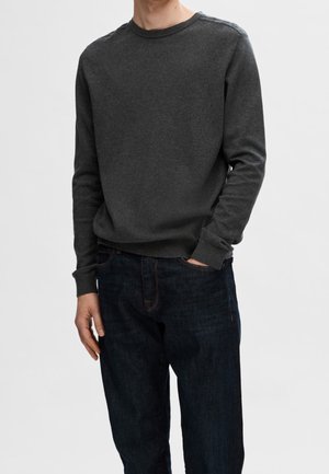 Strickpullover - anthracite