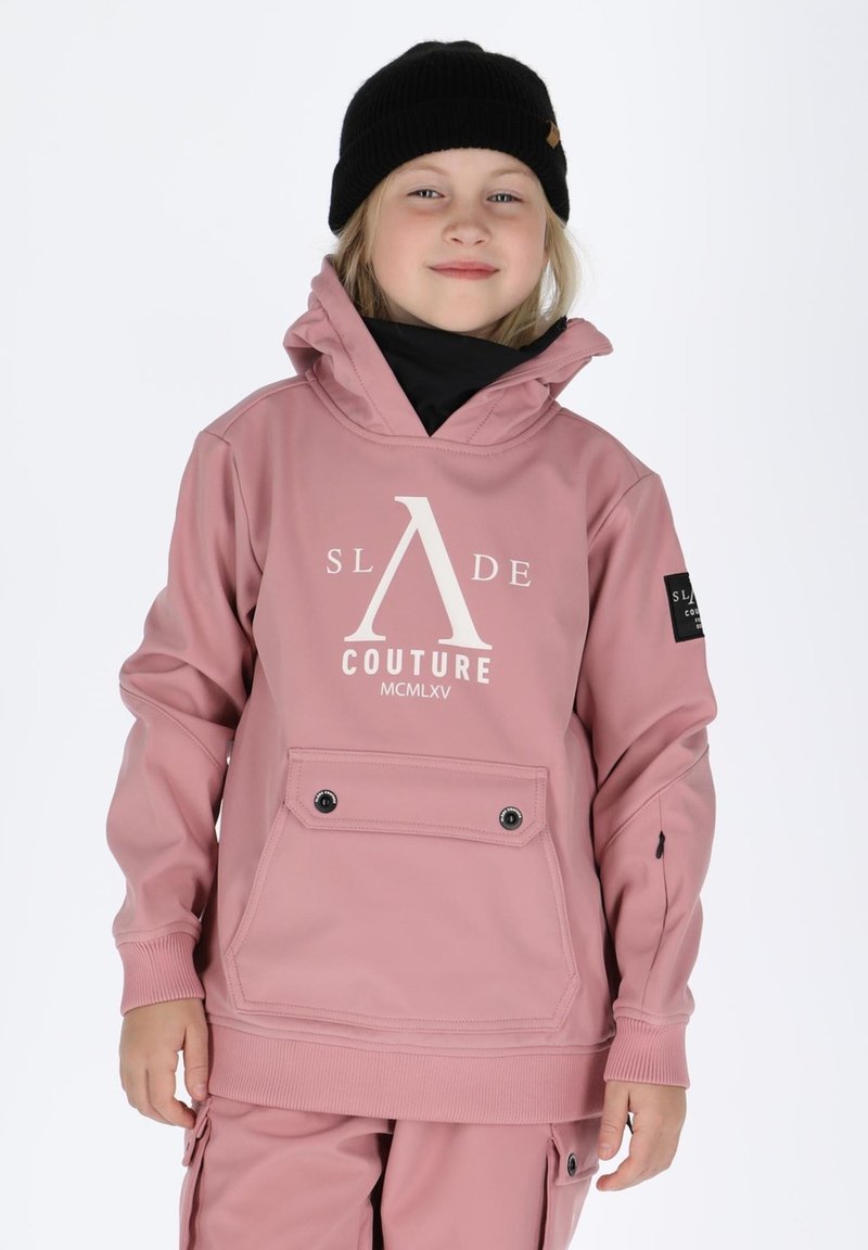Slade COLORADO HOOD - Sweatshirt - dusty rose white