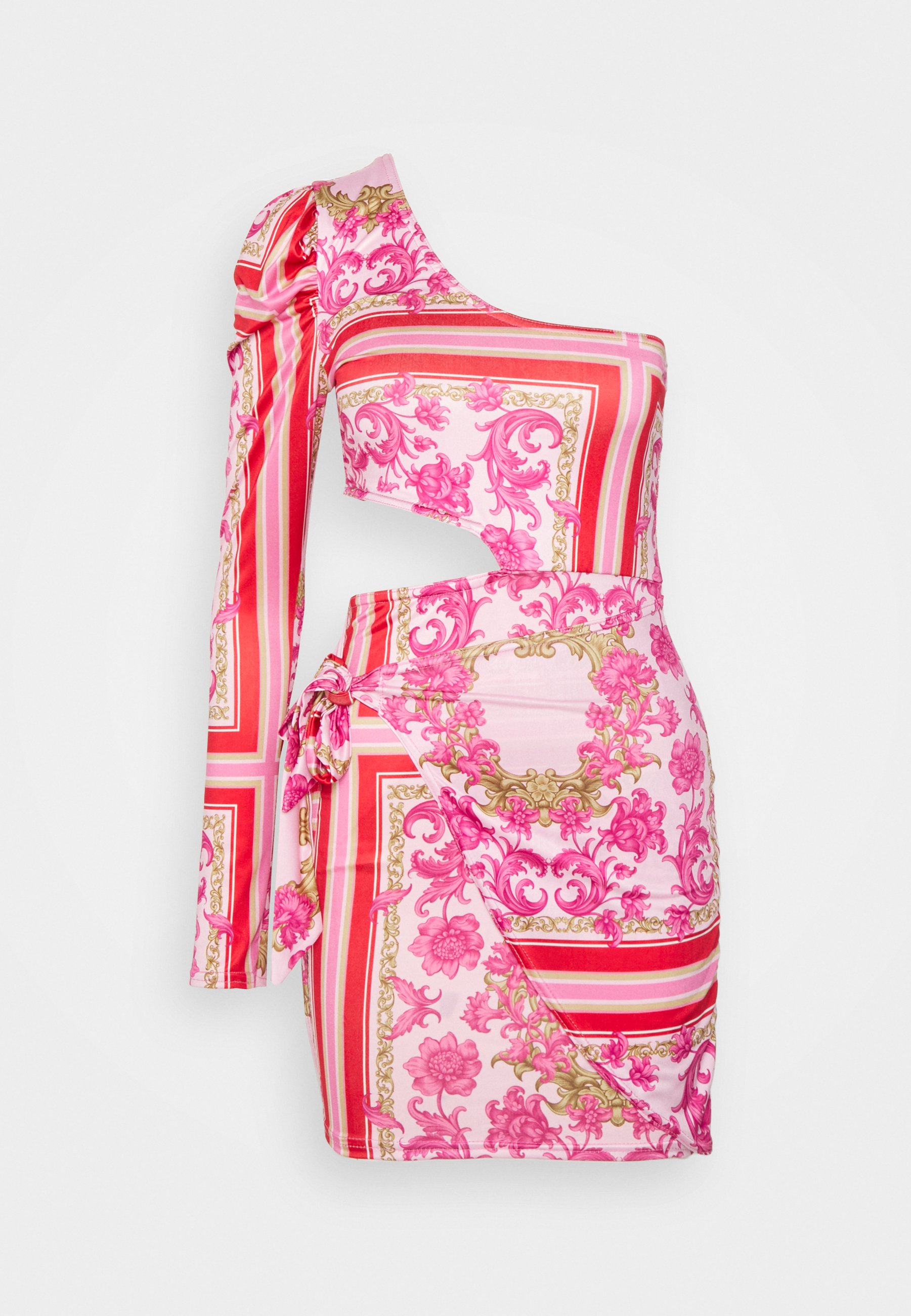 IN THE STYLE LIBERTY PINK SCARF PRINT 
