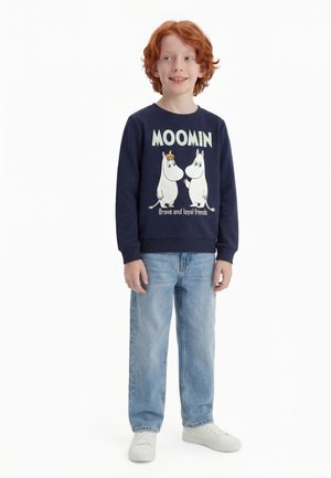 Name it NMNSLOLI MOOMIN UNISEX - Melegítőfelső - navy blazer