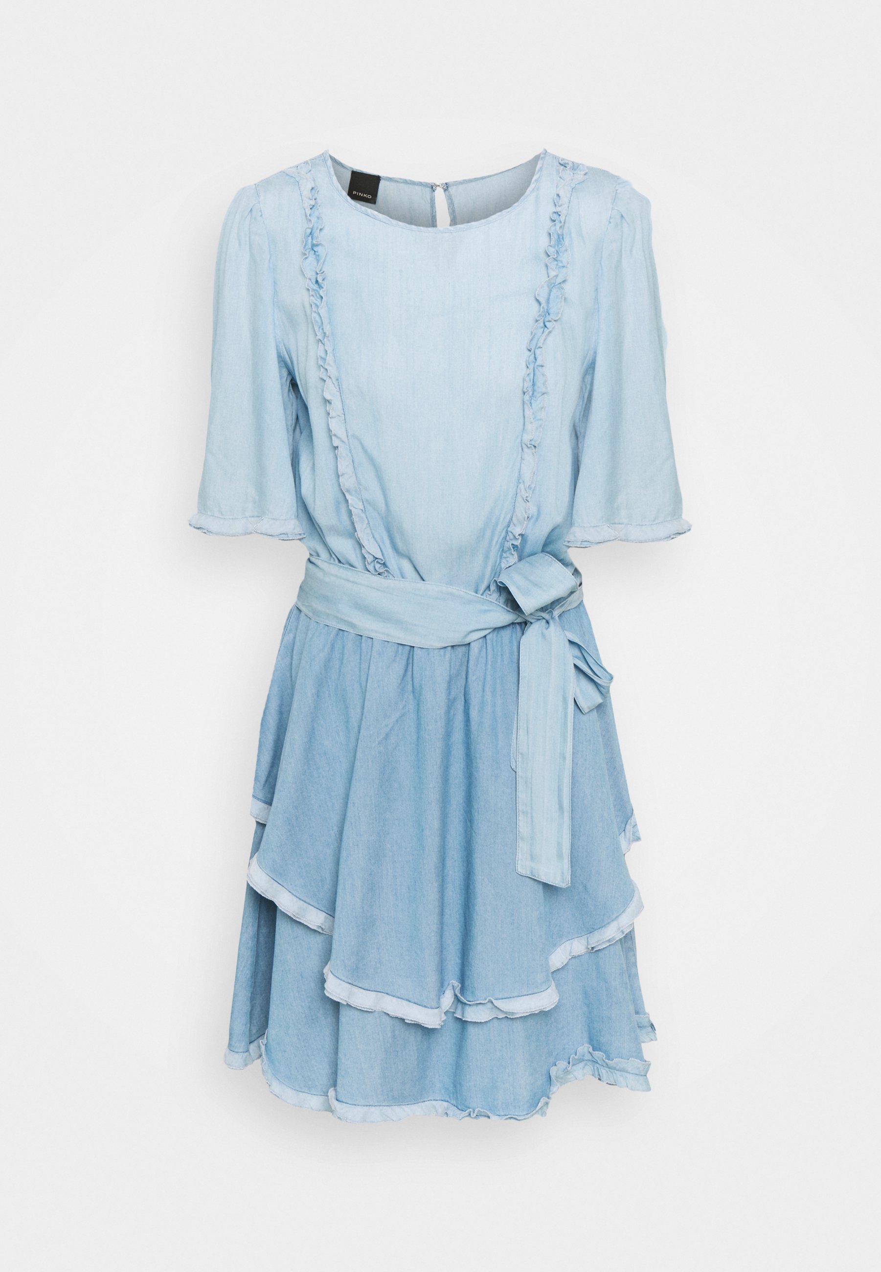 Pinko ANNABEL ABITO - Vestito di jeans - blue denim/blu denim - Zalando.it