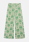 ASILLA WIDE PANT - Pantaloni - bright green/ambrosia