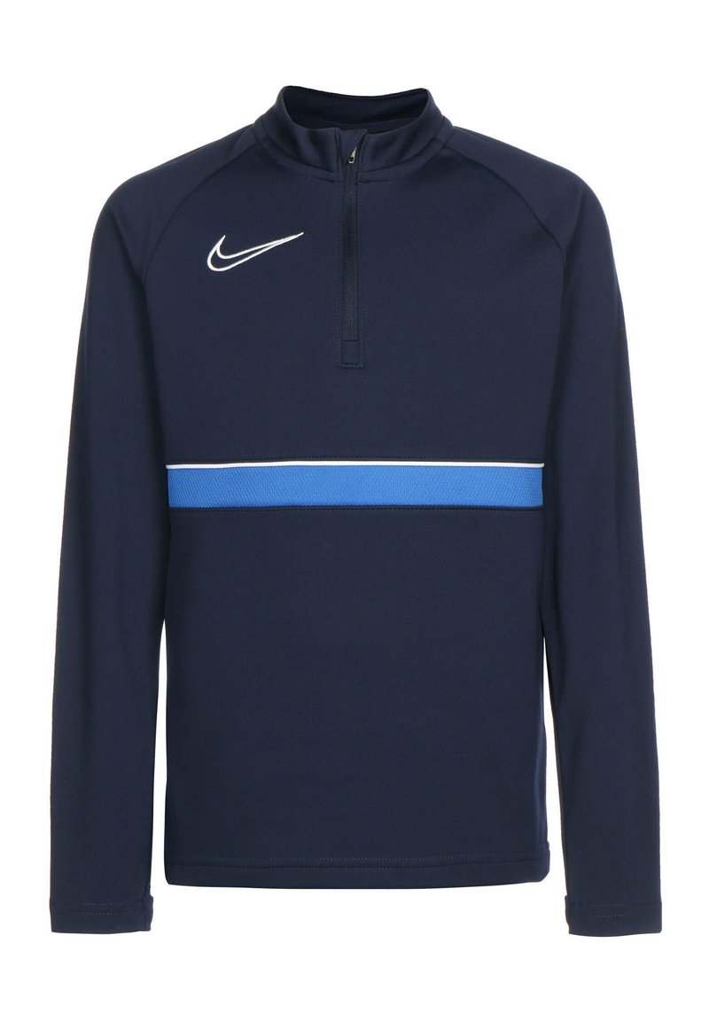 Nike Performance ACADEMY 21 DRILL UNISEX - T-Shirt sport - obsidian / white / royal blue