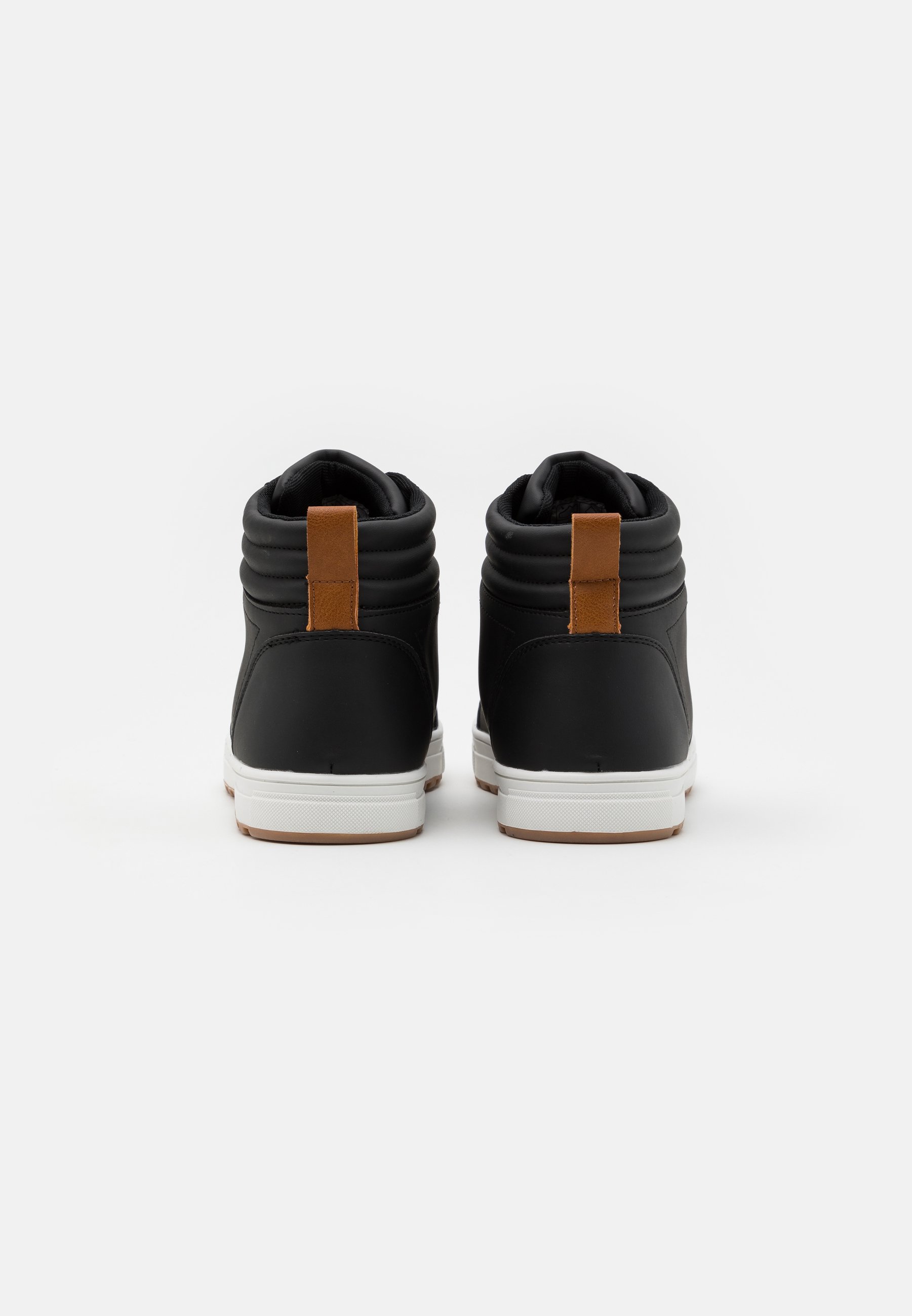 Pier One Sneakers hoog - black/white/Zwart - Zalando.nl