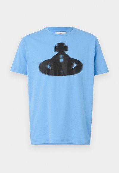 Vivienne Westwood HALFTONE ORB CLASSIC UNISEX - Marškinėliai su spaudiniu - blue