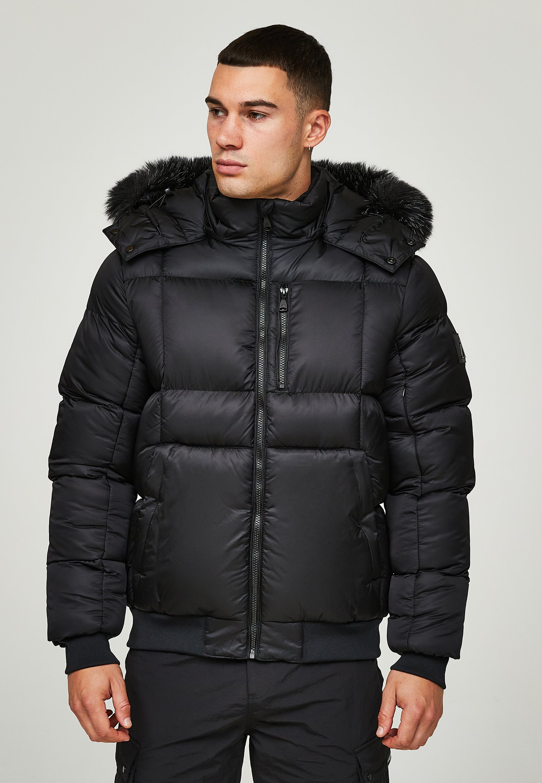 Alessandro Zavetti SAVINIO PUFFER - Winter jacket - black - Zalando