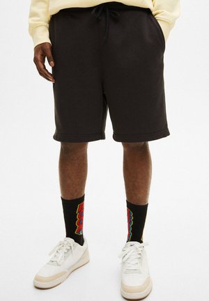 BASIC - Shorts - mottled black