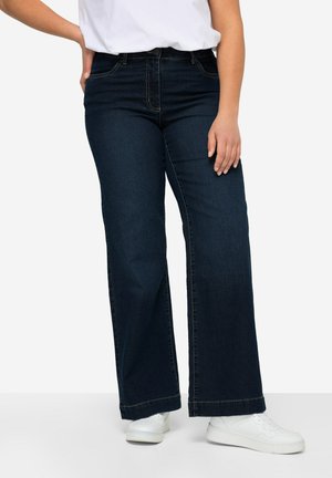 Angel of Style NORA WEIT UND STRETCHKOMFORT 4-POCKET - Flared Jeans - dark blue