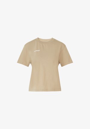 Mammut, MAMMUT CROPPED MINI LOGO - T-shirt basique - sablun