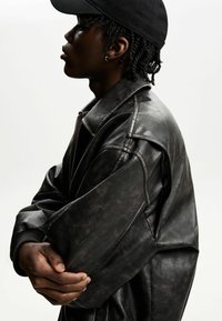 Bershka Bomber Jacket - black