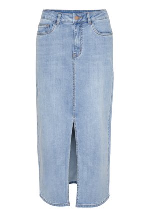 Kaffe SINEM HW  - Kokerrok - light blue washed denim