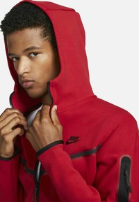 Nike Sportswear M NSW TCH FLC FZ WR - Camisola com fecho - gym red black
