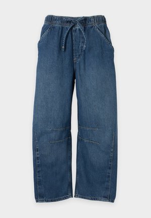 GAP Petite, EASY HORSESHOE  - Jean baggy - medium indigo