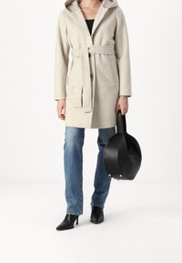 VILA Cappotto classico - beige