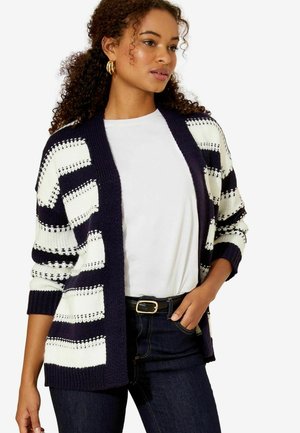 RELAXED - Vest - navy blue stripe