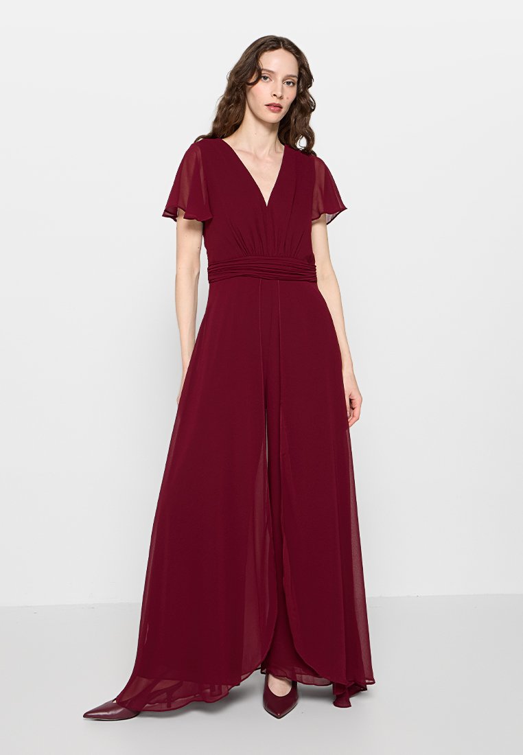 Apart Glamour Jumpsuit bordeauxrood