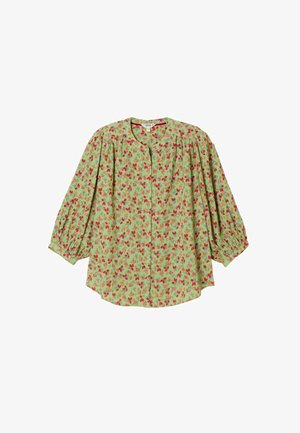 FatFace, BLOUSE - Button-down blouse - sage green acorn